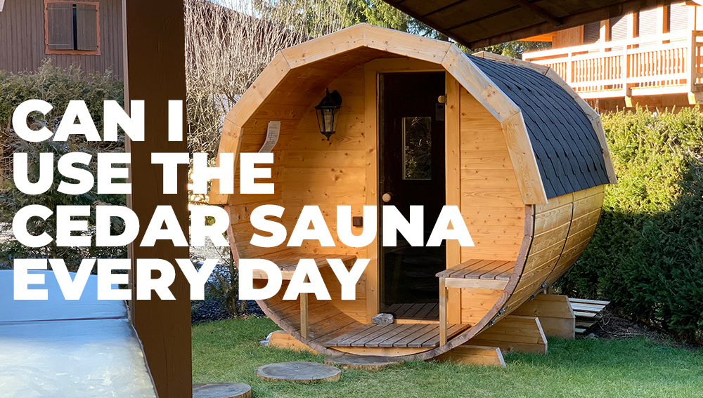 Cedar Barrel Sauna