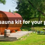 Cedar sauna kit
